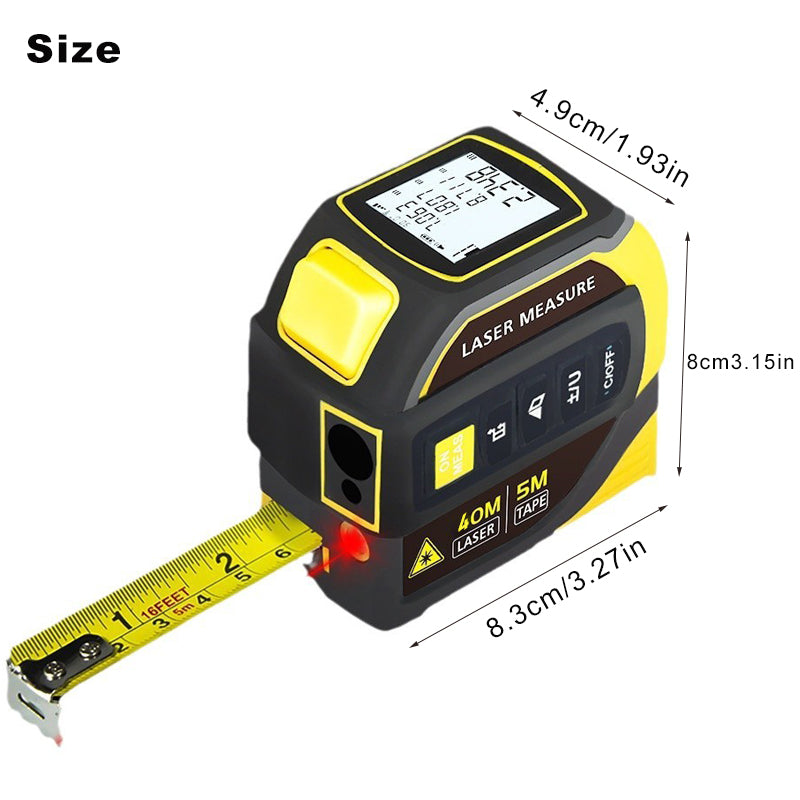 5-in-1 Digitaler Bluetooth Laser-Maßband