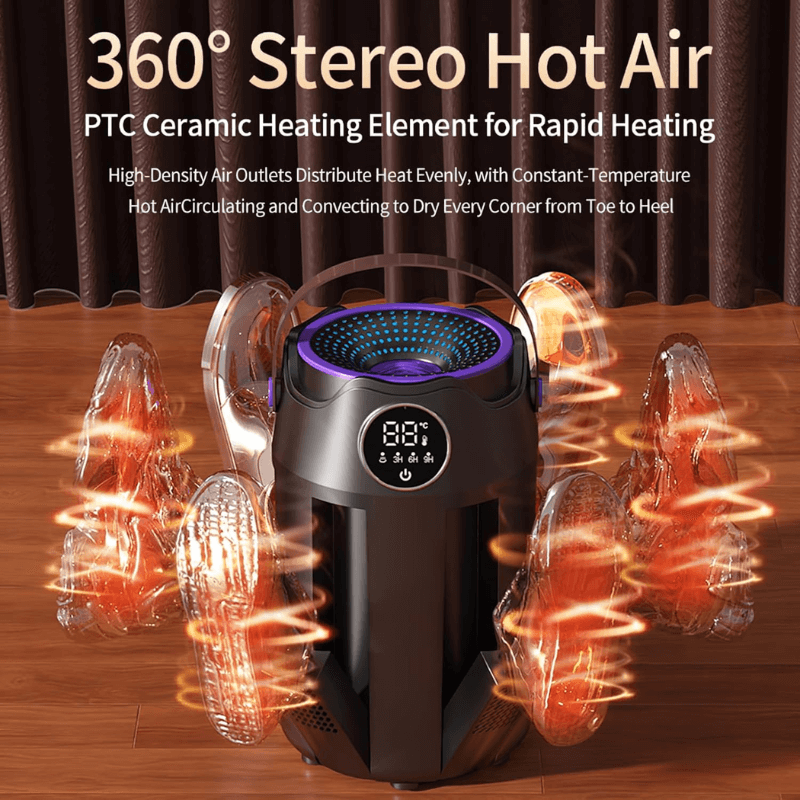 electric boot and shoe dryer 360 hot air itoolmax