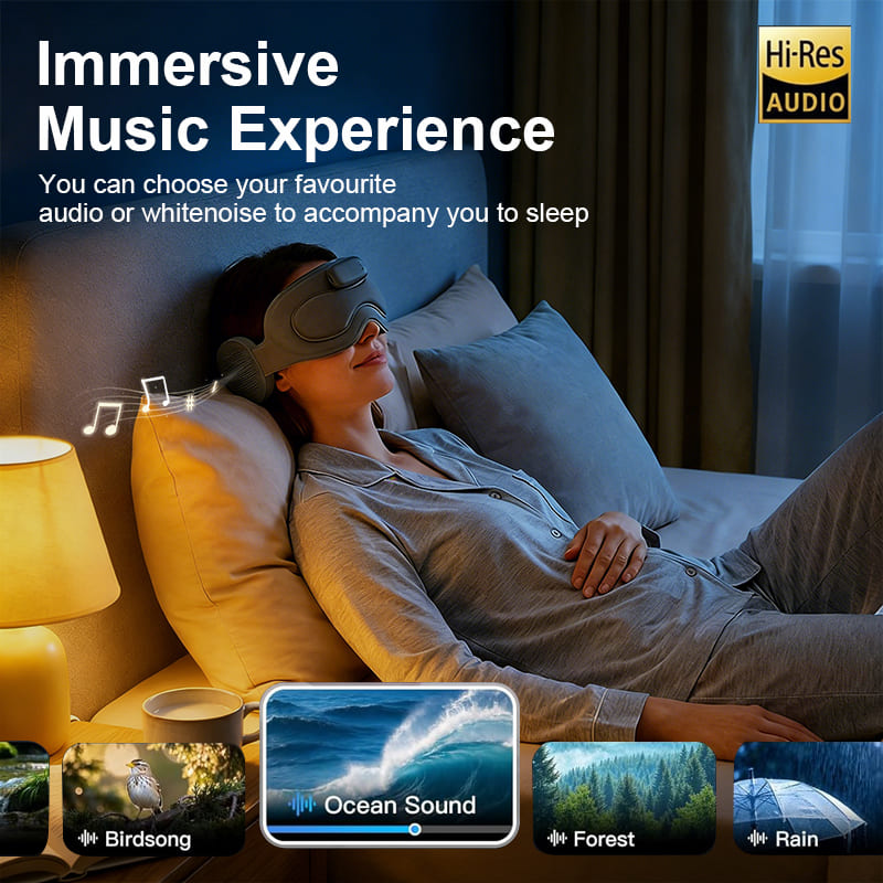 iToolMax 3d ai smart sleep mask adjustable first music