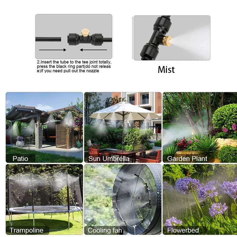 itoolMax DIY Installed Misting Cooling System