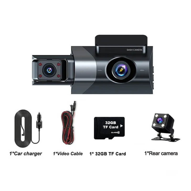 iToolMax 3 Channel Dash Cam