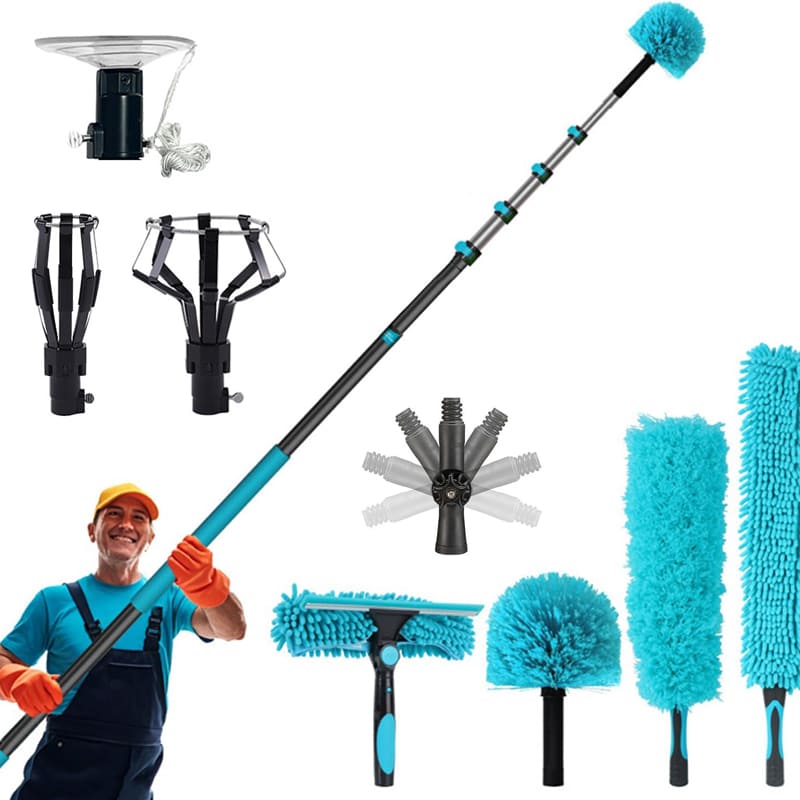 itoolmax 11.8ft 4 in 1 high reach duster kit first image