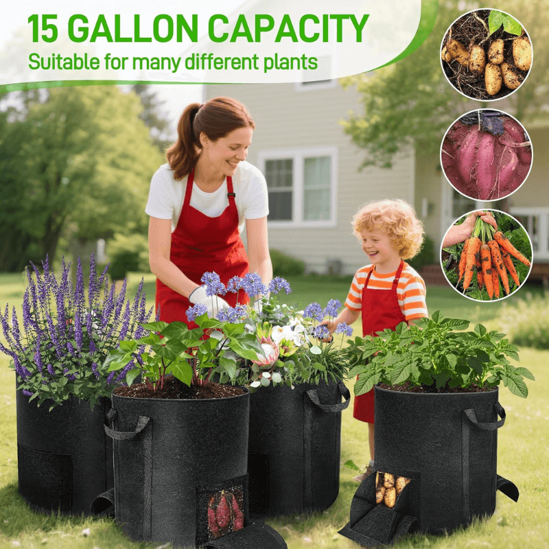 itoolmax 15 gallon potato grow bags