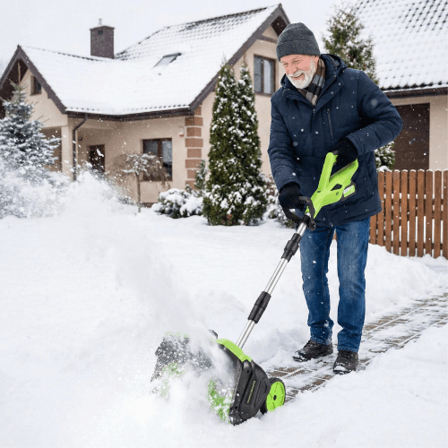 itoolmax 16 inch cordless snow shovel plus