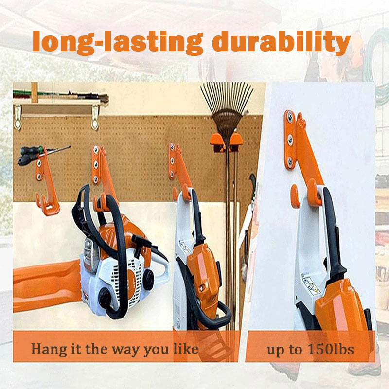 itoolmax chainsaw wall mount rack durable