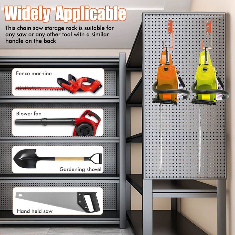 itoolmax chainsaw wall mount rack more