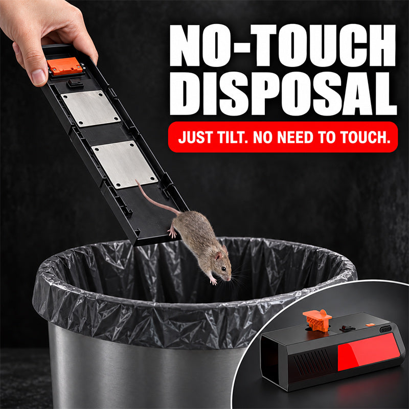itoolmax electric mouse trap 2 pack no touch disposal