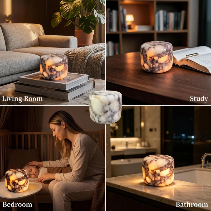 itoolmax marble lamp cordless bedside lamp widely use