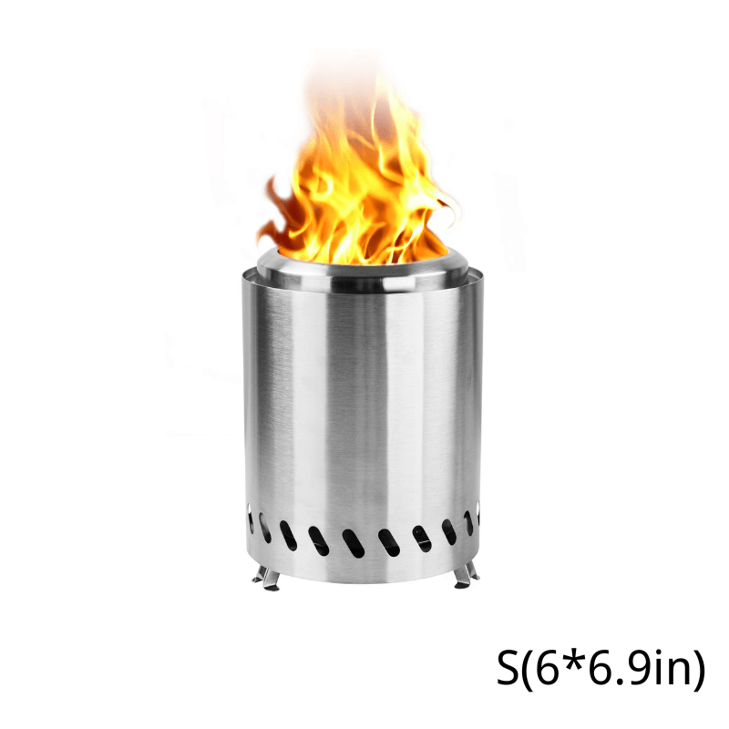 Smokeless Portable Tabletop Fire Pit iToolMax