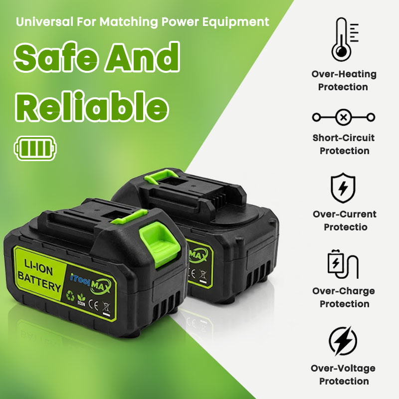 iToolMax Universal Rechargeable Lithium Battery Safe