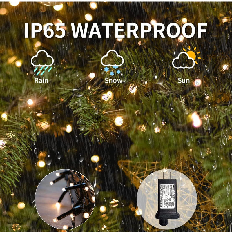 itoolmax rgb led christmas color changing lights waterproof