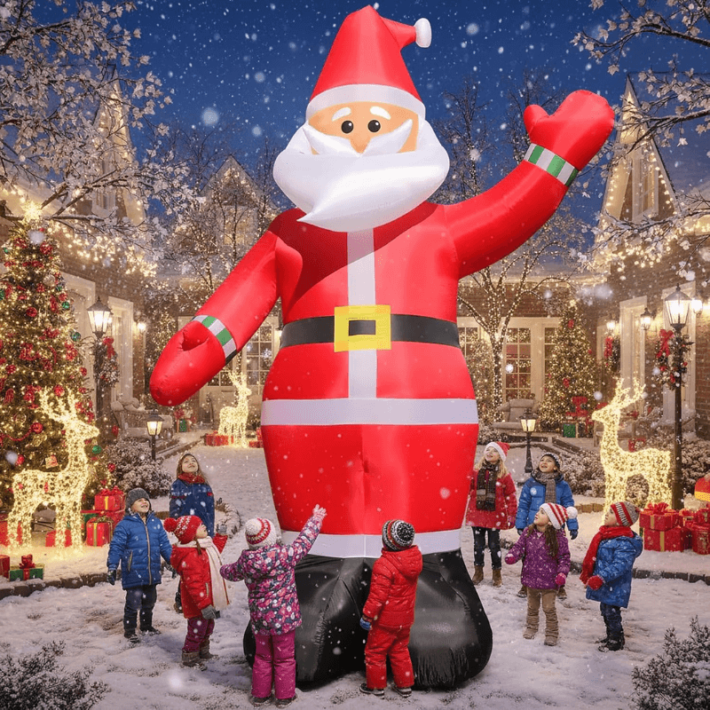 11.8ft winter christmas inflatable santa itoolmax