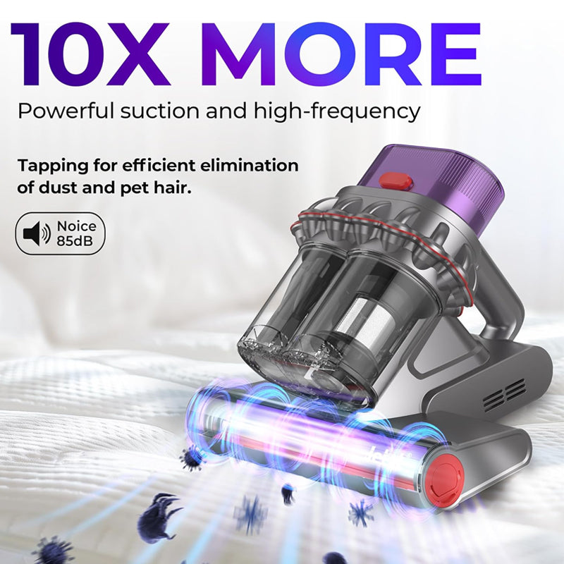 16Kpa Double-Cup Handheld Vacuum Cleaner