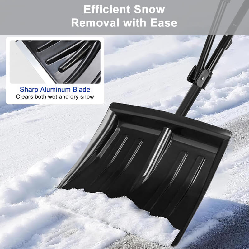 18 inches large steel snow shovel itoolmax