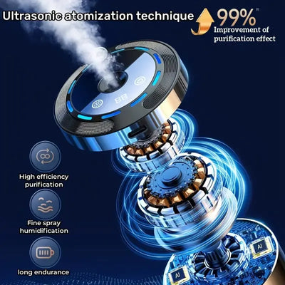Aromaterapia para Auto 3 en 1 Cielo Estrellado RGB  