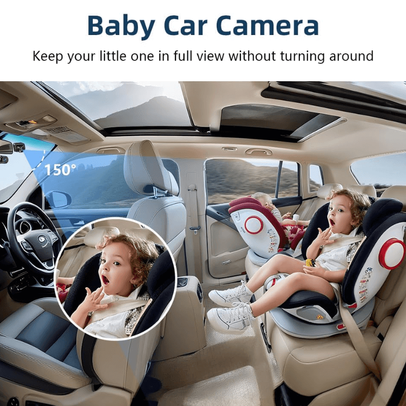 5 channel wireless baby car camera itoolmax