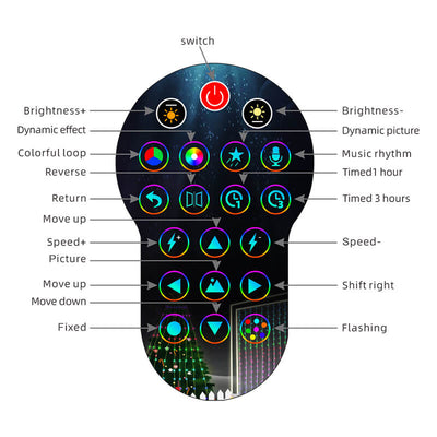 Luces de Árbol de Navidad con Control Personalizado por APP DIY  