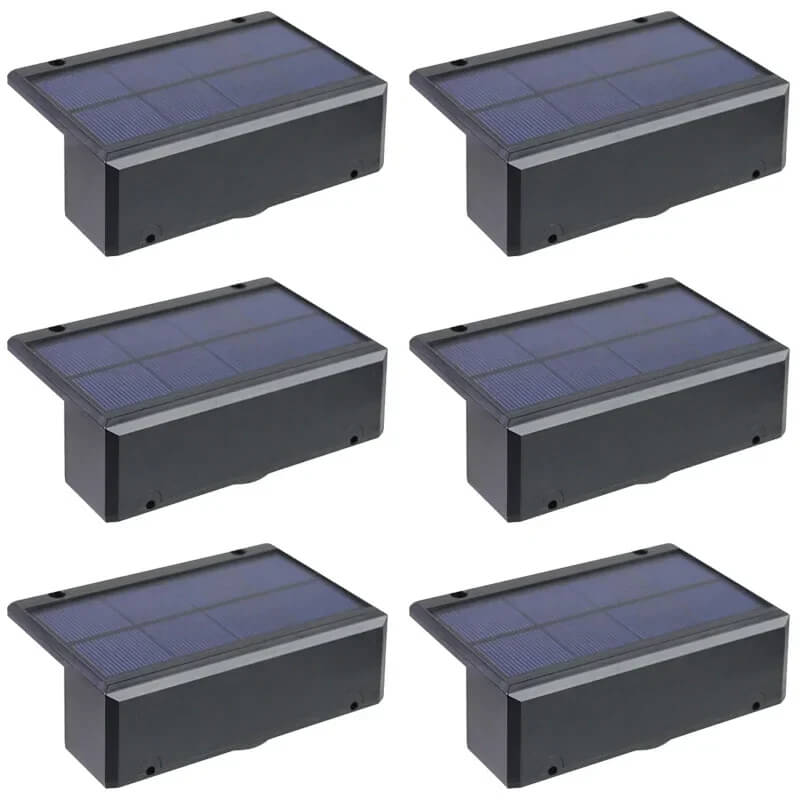 Dubbele LED zonne wandlamp