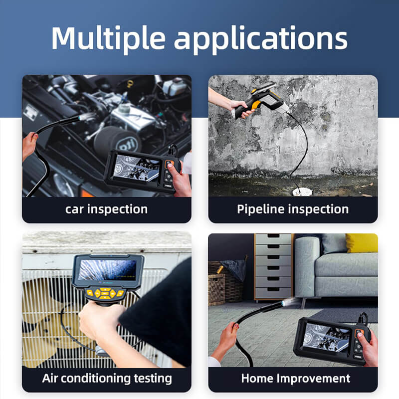 Inspection camera used for car checks, pipelines, air conditioning and home improvement