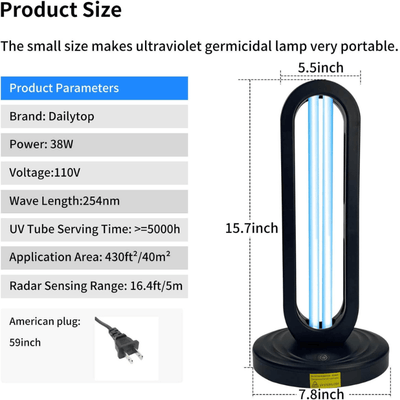 UV Desinfectielamp met Ozon