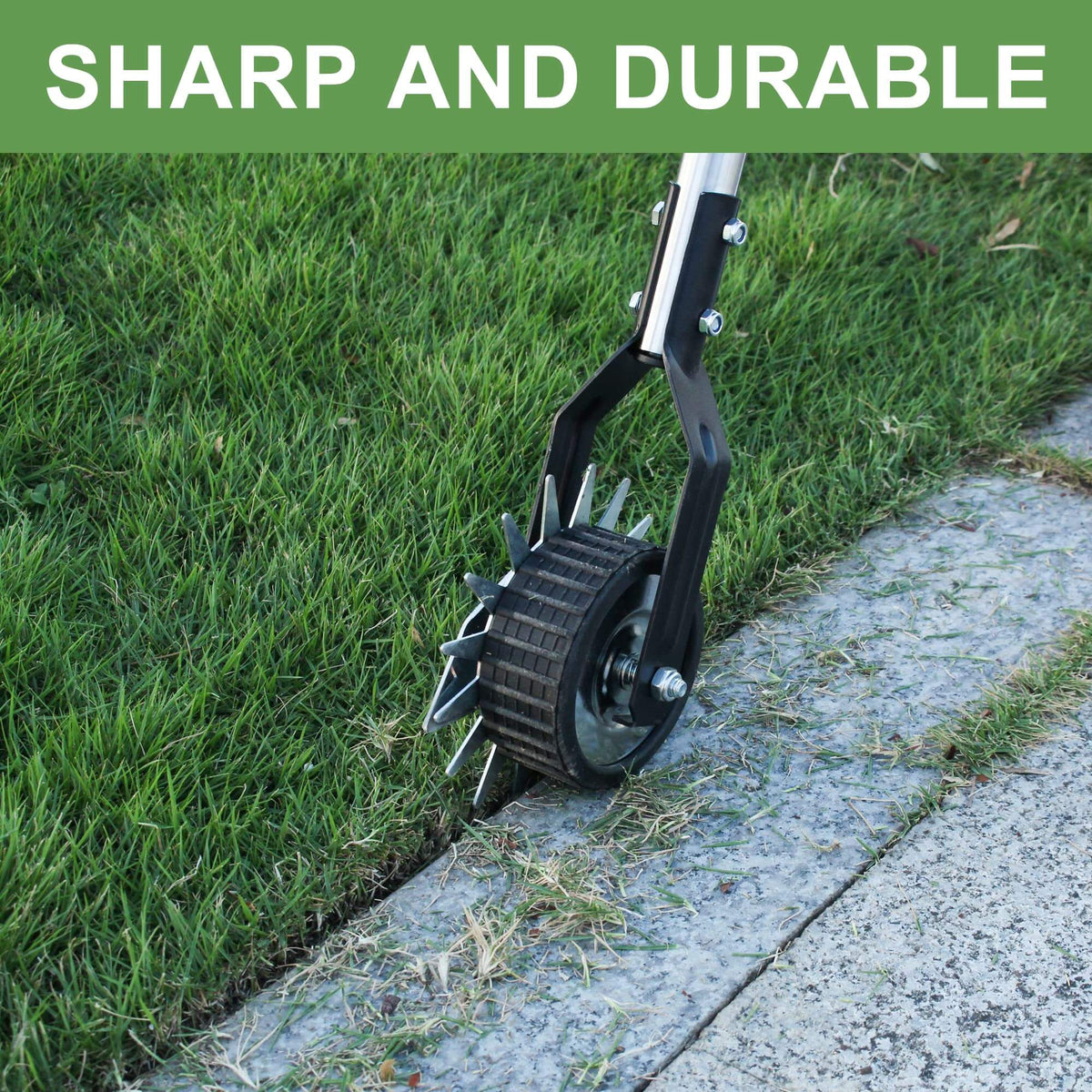 Herramienta Rotativa para Bordes de Césped  