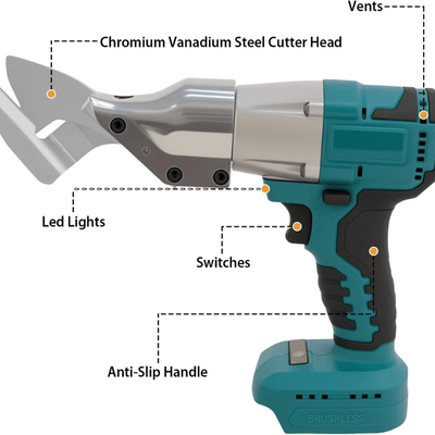 itoolmax cordless electric metal shear sepecification itoolmax