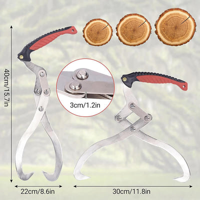 iToolMax 12 inches Log Tongs