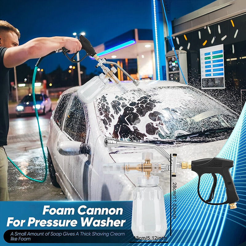 iToolMax 2 in 1 Connector Foam Cannon Pressure Washer Gun