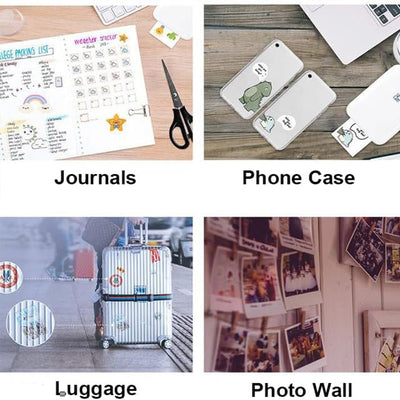 iToolMax Inkless Mini Photo Printer with AR Scanner