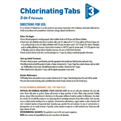 iToolMax 24 PCS 1 Inch Pool Chlorine Tablets for Solar Pool Chlorine Floater