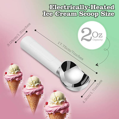 iToolMax Rechargeable Heated Ice Cream Scoop