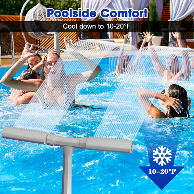 iToolMax Solar Pool Fountain with Lights