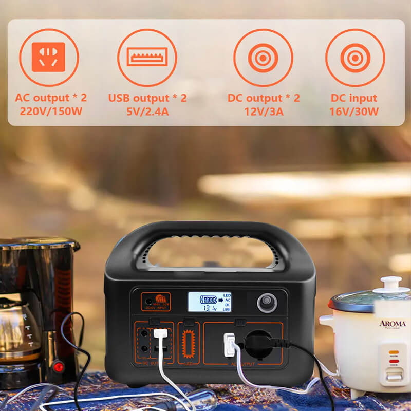 iToolMax Solar Power Station with Solar Panels