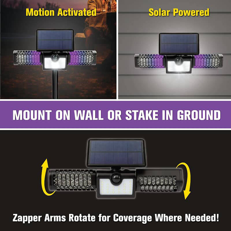 Features an enlarged 5.5V, 1.5W solar panel with 17% conversion efficiency and a 2000mAh battery can be USB charging. It charges automatically during the day and works up to 10 hours at night after fully charged, no wires, no installation, zero electricity bill!