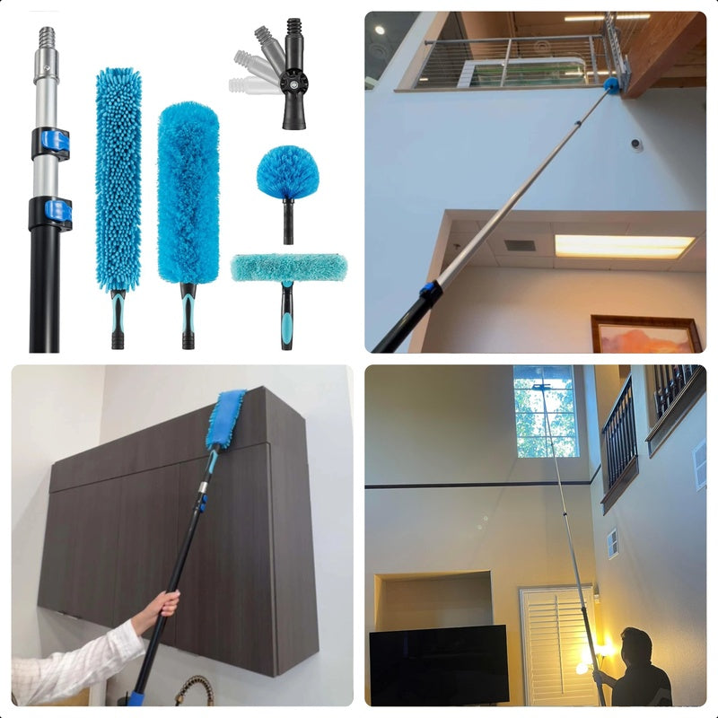 itoolmax 11.8ft 4 in 1 high reach duster kit joint