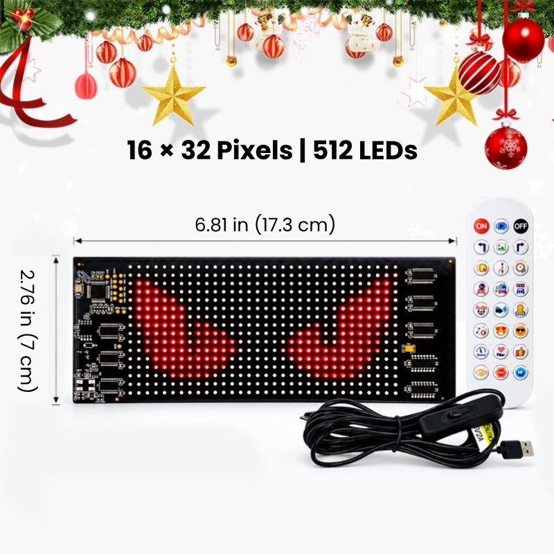 itoolmax smart christmas led pixel display 512 leds