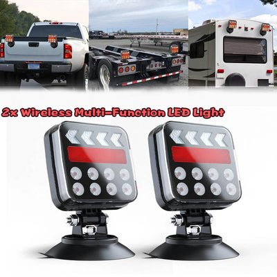 itoolmax wireless trailer lights dual light