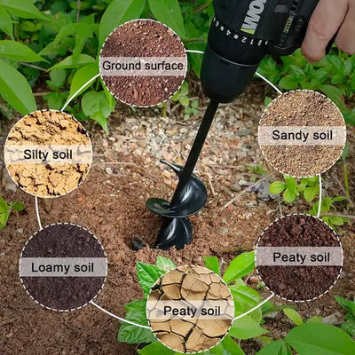 Tarière de jardinage Pro