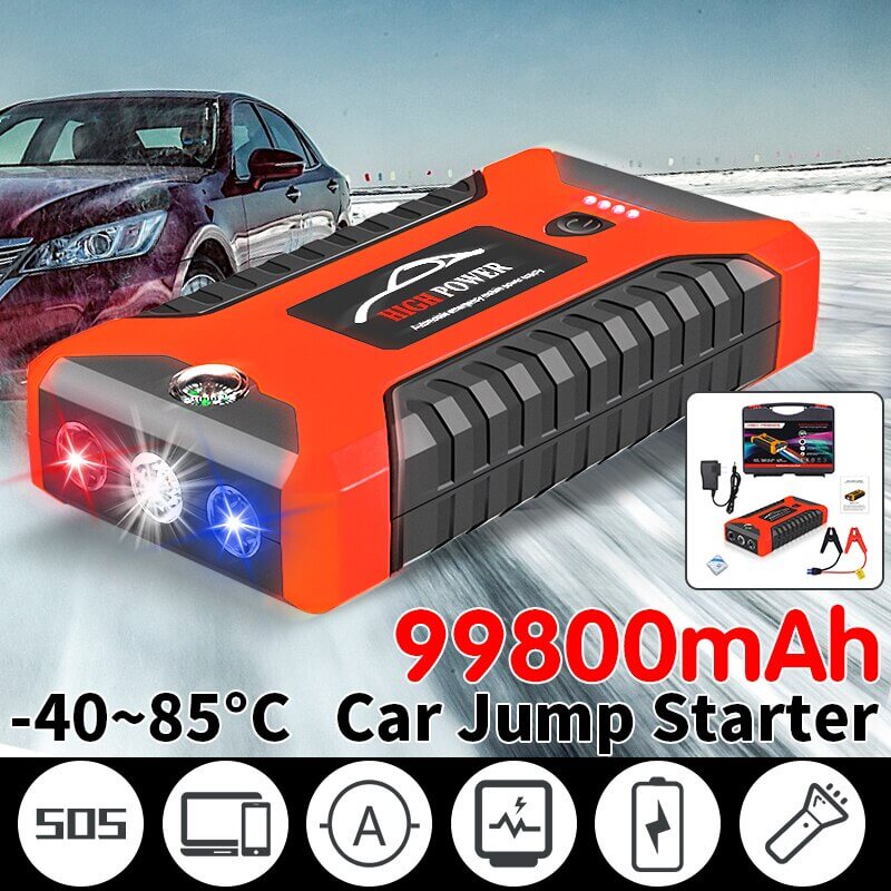 Démarreur de saut et power bank Pro