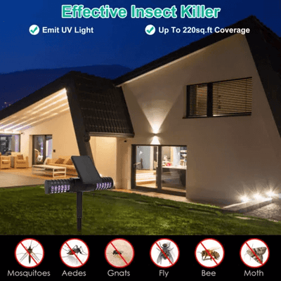 Solar-Mückenvernichter UV-LED-Lampe