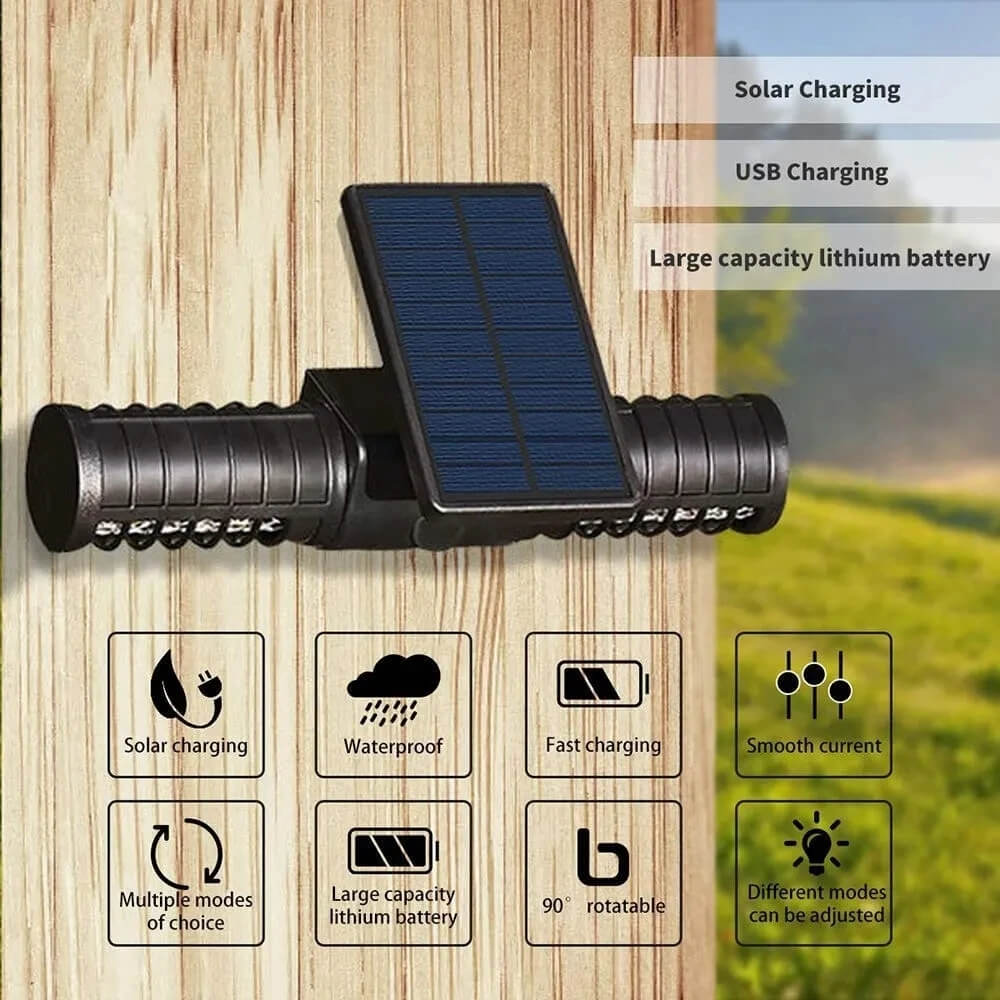 Solar-Mückenvernichter UV-LED-Lampe