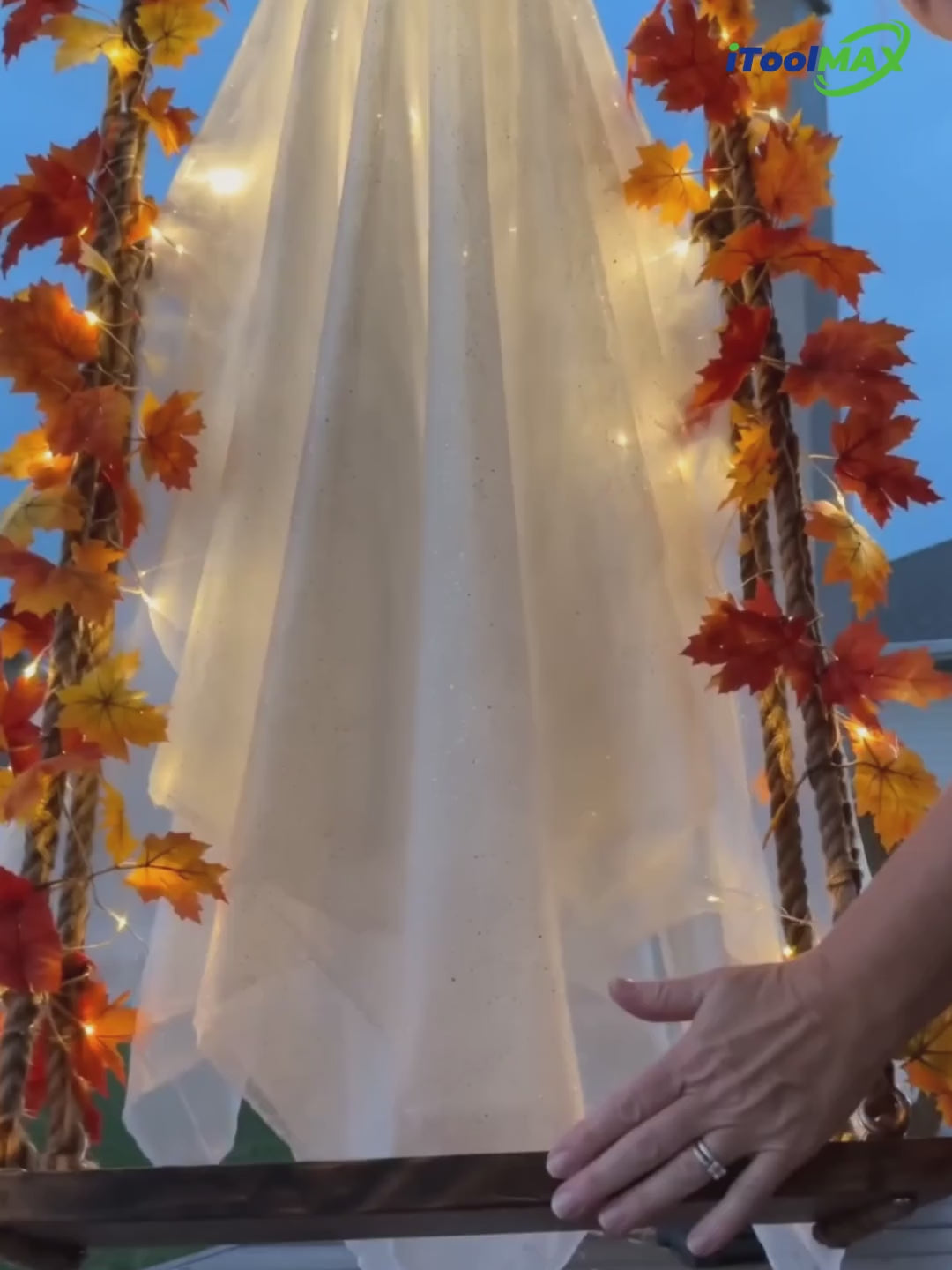 Video laden: itoolmax swinging ghost halloween decor video