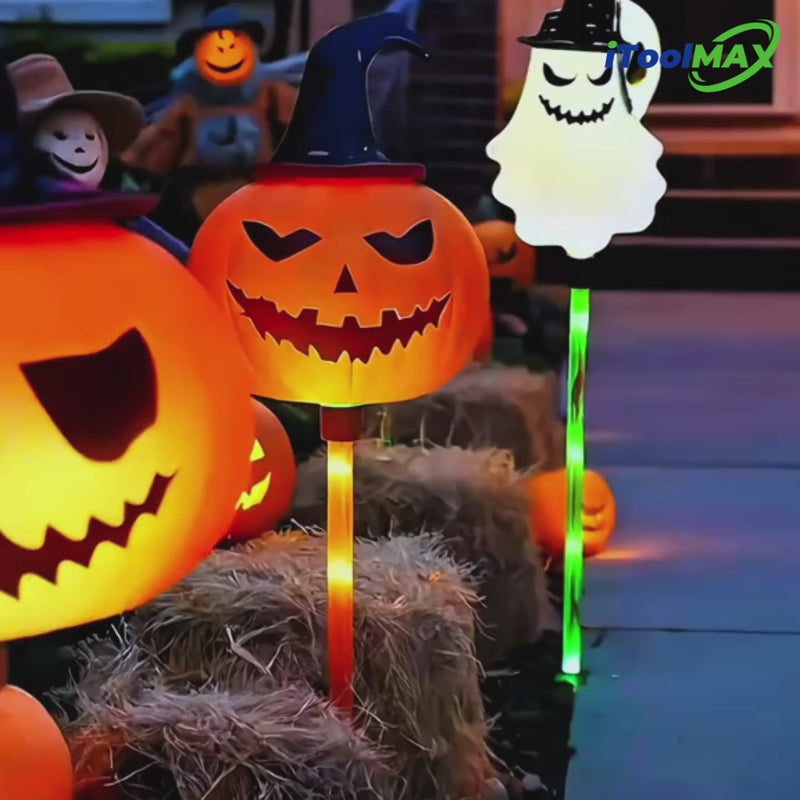 solar halloween ground lights outdoor itoolmax