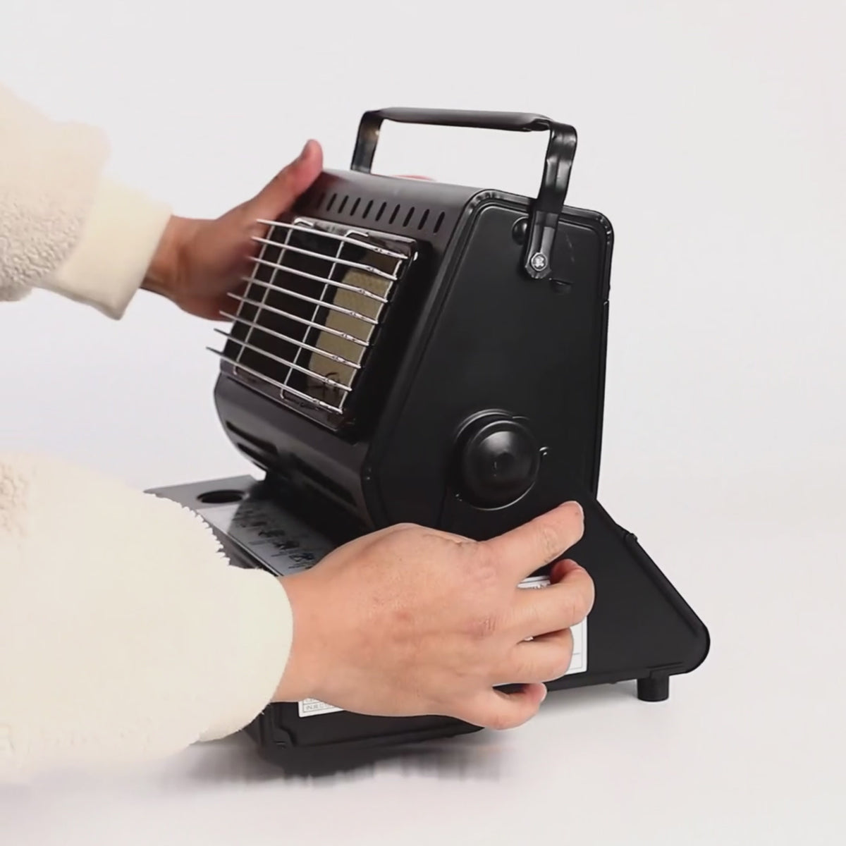 Video laden: iToolMax 2 in1 1300w portable gas heater &amp; stove 