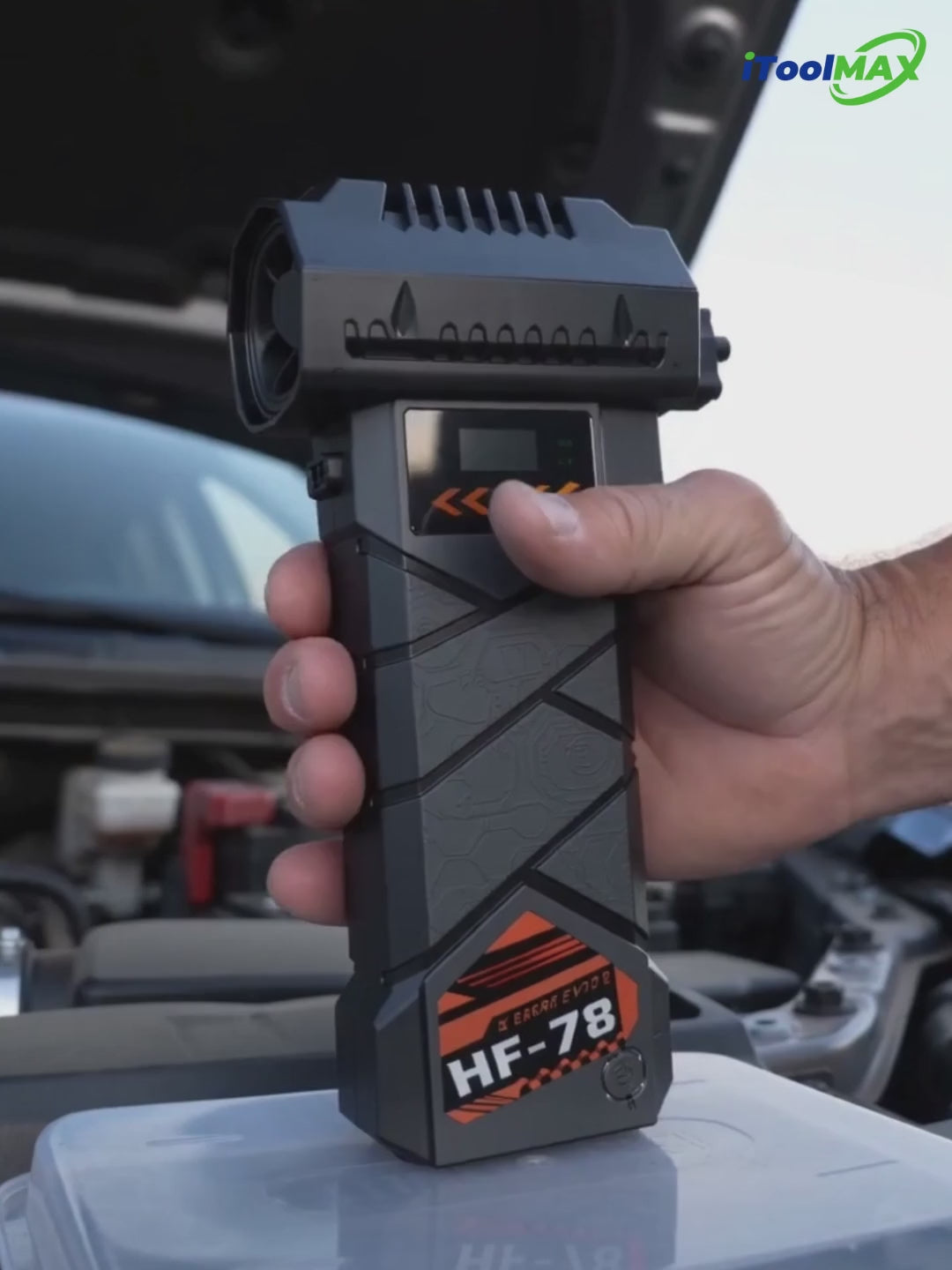 Video laden: itoolmax electric air duster car vacuum video