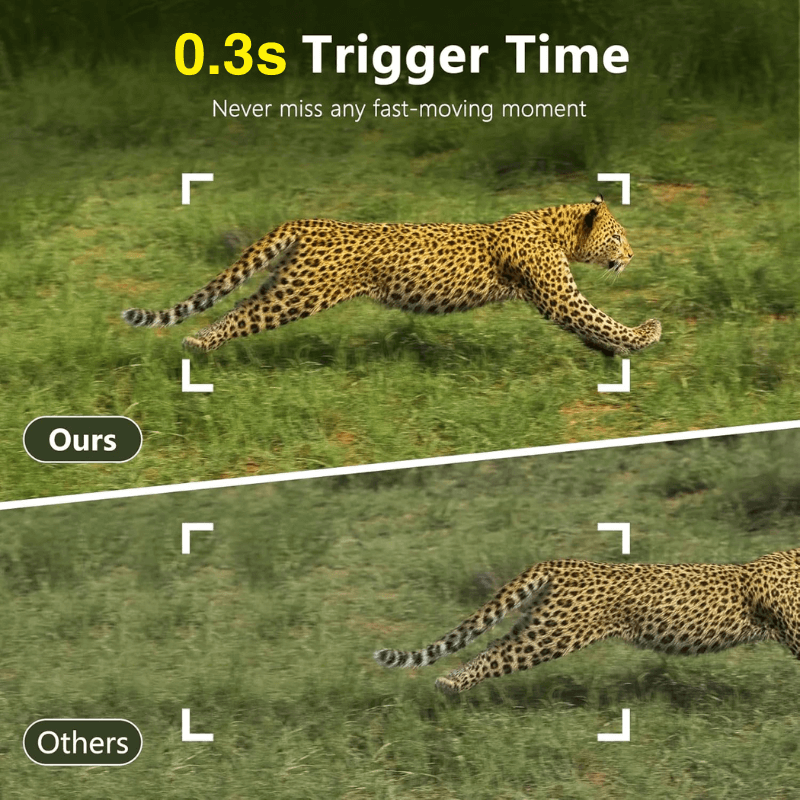 cellular trail camera 0.3s trigger time  itoolmax